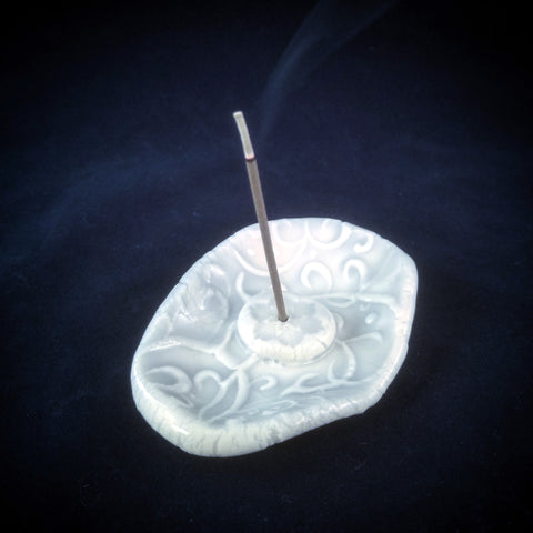Ice Blue Incense Holder