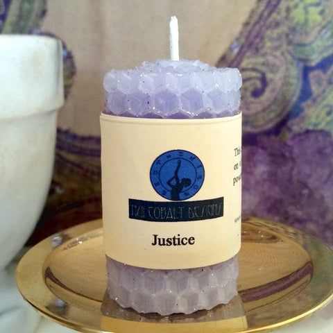 Justice Mini Candle - Nui Cobalt Designs