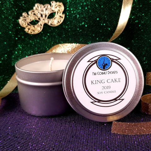 King Cake Spell Soy Candle (2019)