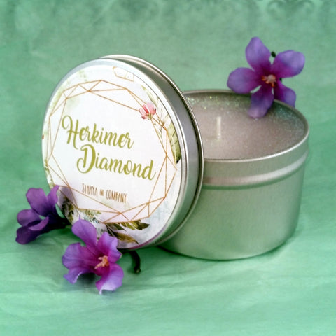 Sihaya: Herkimer Diamond Candle