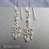 The Snow Queen Earrings - Nui Cobalt Designs - 2