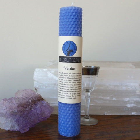 Veritas Enchanted Candle - Nui Cobalt Designs