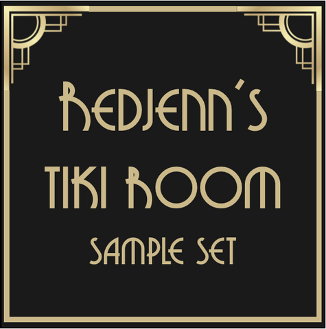 Redjenn's Tiki Room '21 - Sample Set (4)