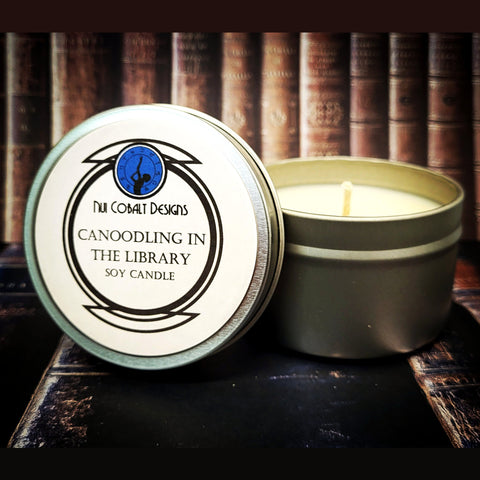 Canoodling in the Library Soy Candle
