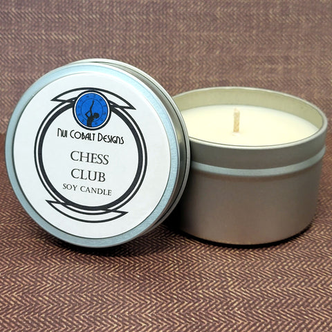 Chess Club Soy Candle