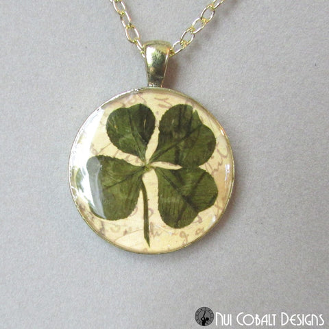 Talismani necklace GOOD LUCK, Four-Leaf Clover
