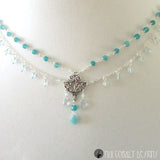 Dew Drop Fairy Necklace - Nui Cobalt Designs - 3