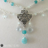Dew Drop Fairy Necklace - Nui Cobalt Designs - 4