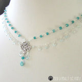 Dew Drop Fairy Necklace - Nui Cobalt Designs - 5