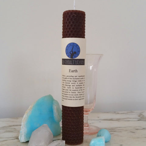 Earth Enchanted Candle - Nui Cobalt Designs