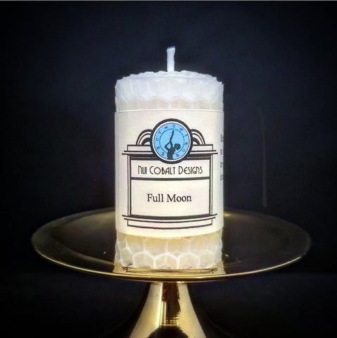 Full Moon Mini Candle