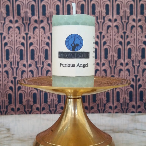 Furious Angel Mini Candle - Nui Cobalt Designs