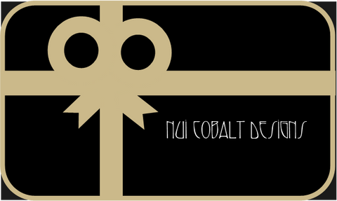 Nui Cobalt Designs Gift Card - Nui Cobalt Designs