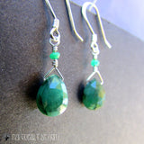 Green Tara's Earrings - Nui Cobalt Designs - 1
