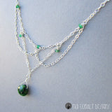 Green Tara's Necklace - Nui Cobalt Designs - 4
