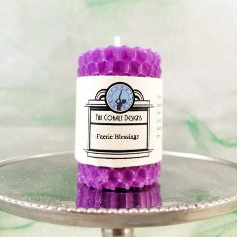 Faerie Blessings Mini Candle