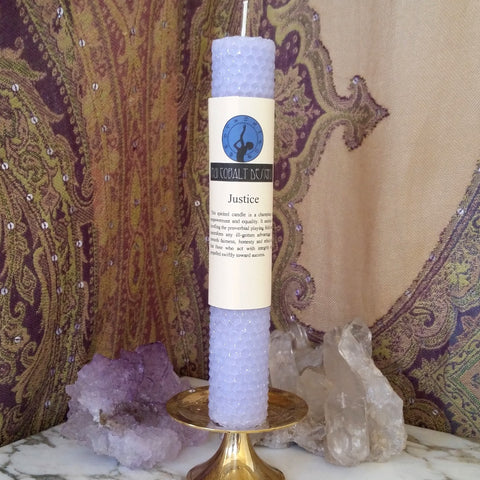 Justice Enchanted Candle - Nui Cobalt Designs