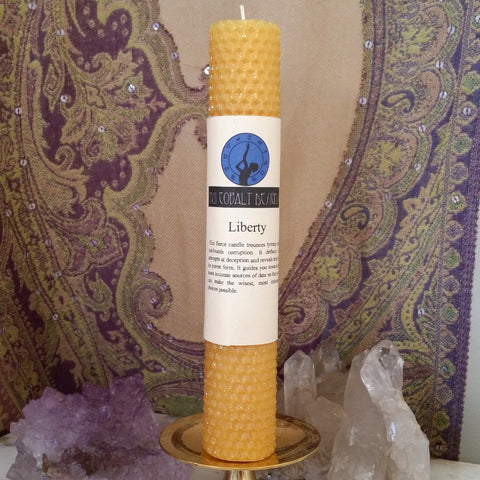 Liberty Enchanted Candle - Nui Cobalt Designs