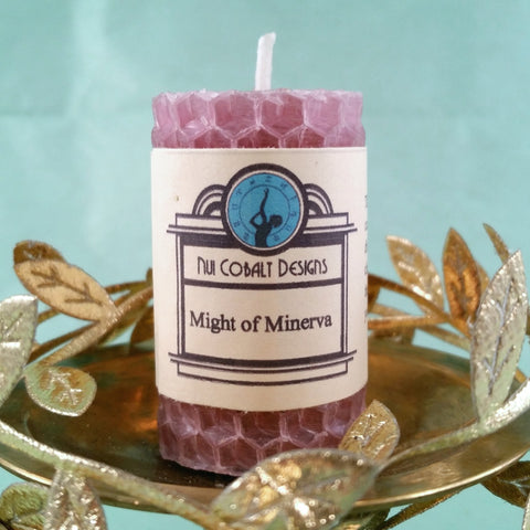 Might of Minerva Mini Candle