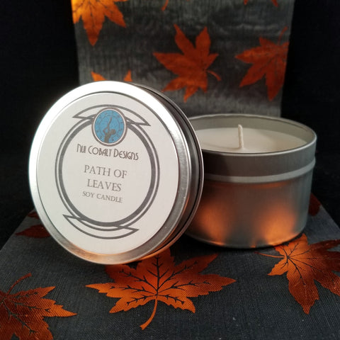 Path of Leaves Soy Candle