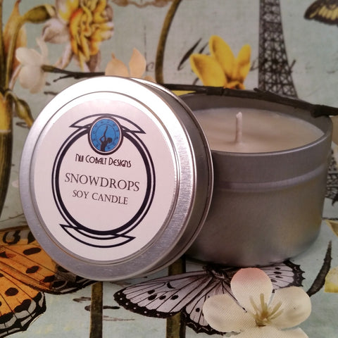 Snowdrops Soy Candle