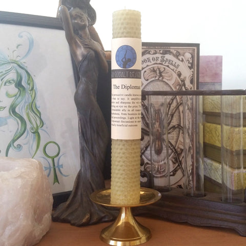 The Diplomat Enchanted Candle - Nui Cobalt Designs