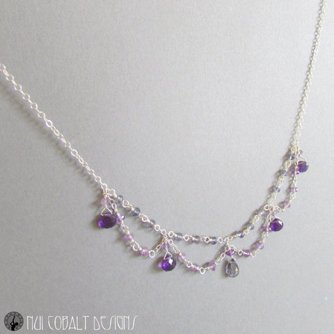 Victorian Violets - Nui Cobalt Designs - 1