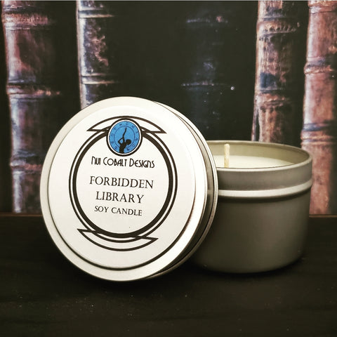 Forbidden Library Soy Candle