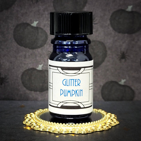 * Glitter Pumpkin